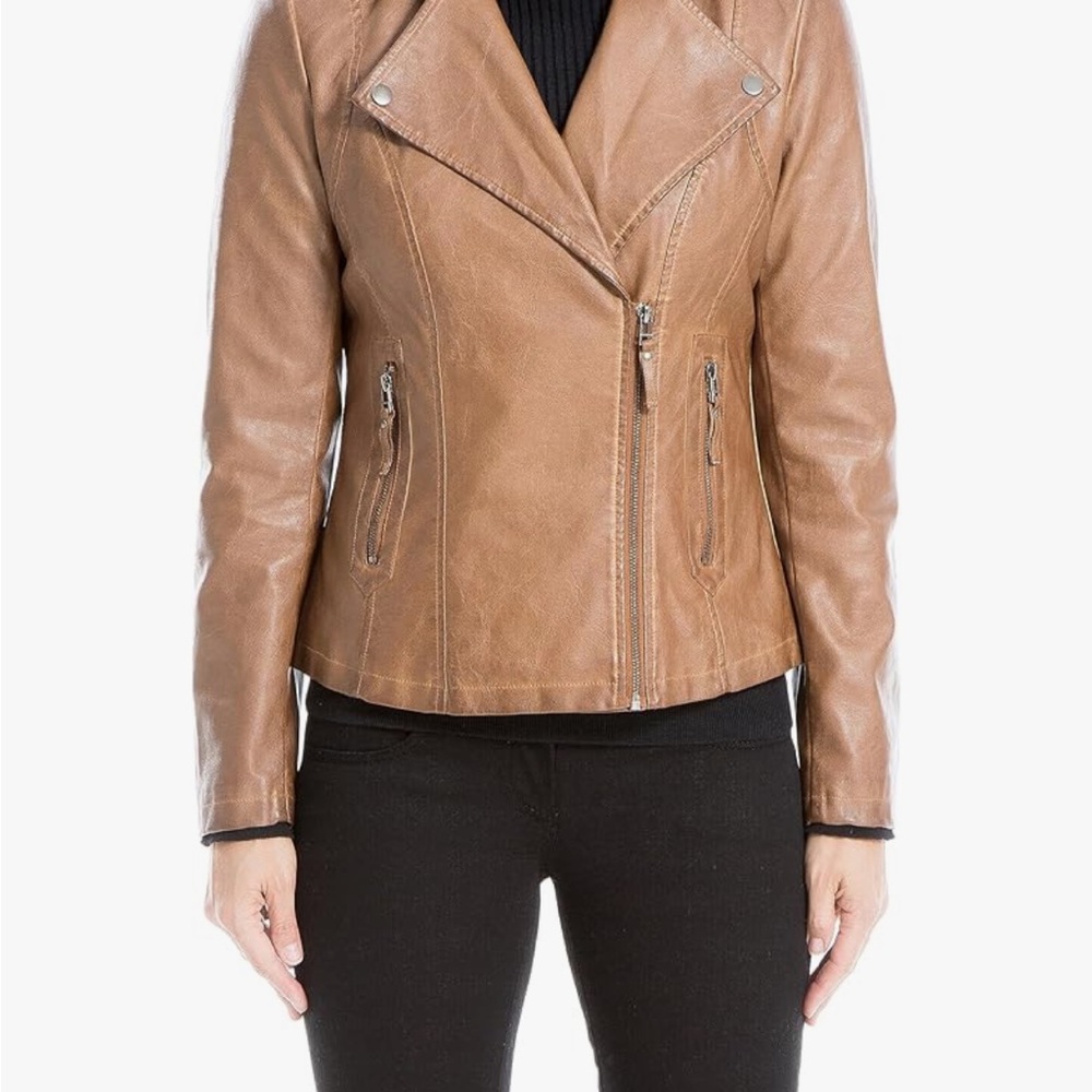 Max Studio Women's Moto Jacket size M never worn